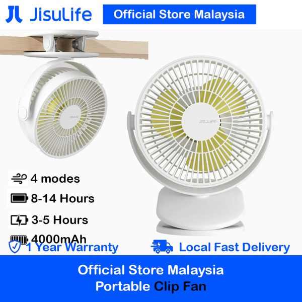 Jisulife Official Store Malaysia Clip Fan Baby Clip Fan FA18S