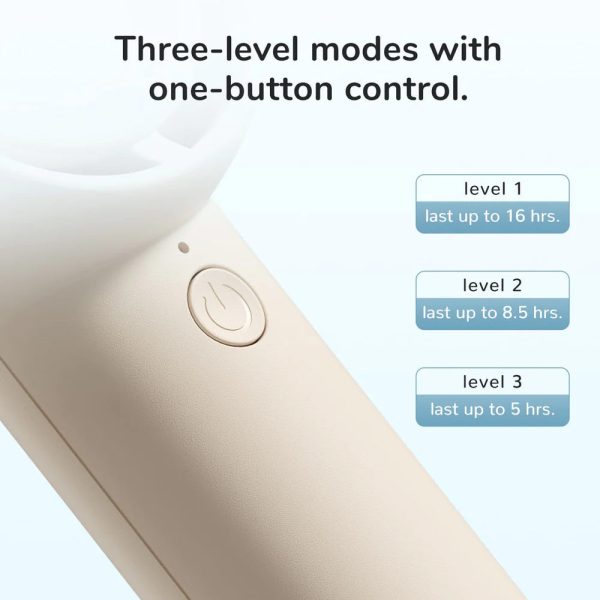 Jisulife Official Store Malaysia FA42 Portable Handheld Turbo Bladess Handheld Fan