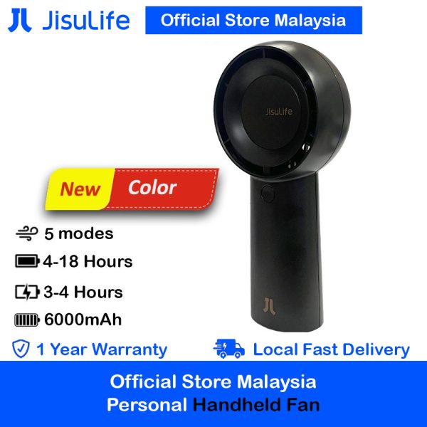 Jisulife Official Store Malaysia Portable Handheld Fan Life5 Plus