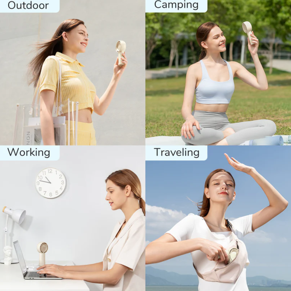 Jisulife Official Store Malaysia Portable Handheld Fan Life5 Plus