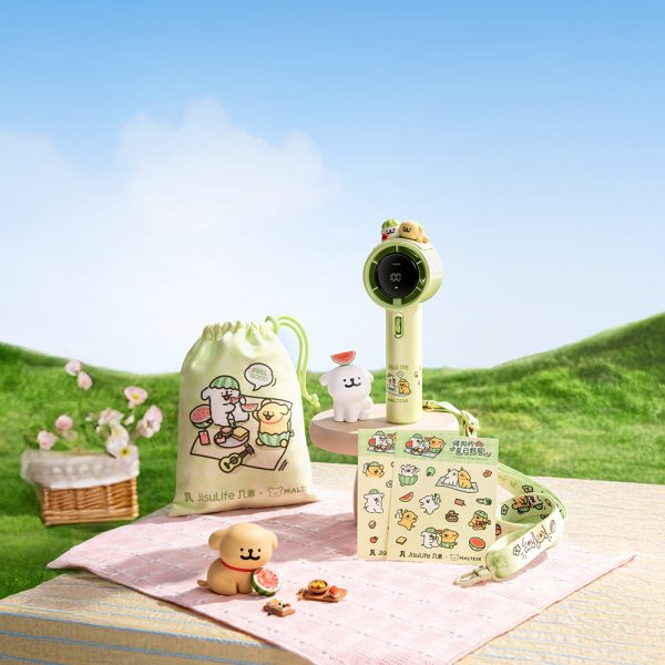 Jisulife Official Store Malaysia Maltese Series Pro1 Limted Edition Handheld Fan