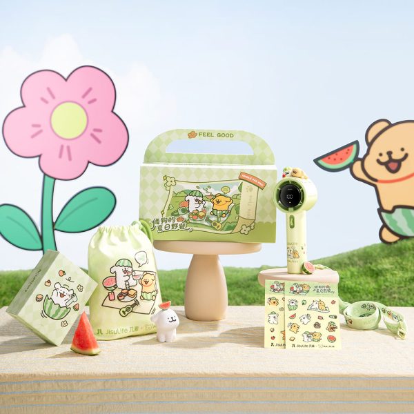 Jisulife Official Store Malaysia Maltese Series Pro1 Limted Edition Handheld Fan