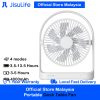 Jisulife Official Store Malaysia Portable Rechargeble Desk Fan