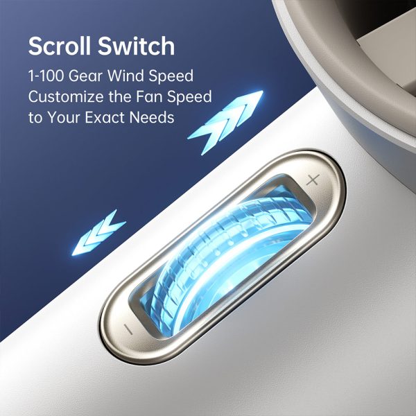 Jisulife Official Store Malaysia 100 Speed Portable Handheld Fan