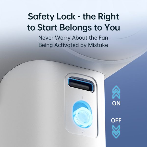 Jisulife Official Store Malaysia 100 Speed Portable Handheld Fan