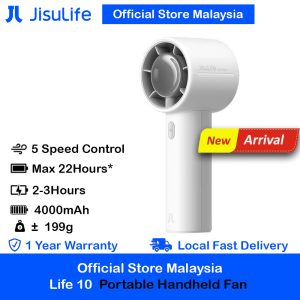 Jisulife Official Store Malaysia Life10 Portable Handheld Fan