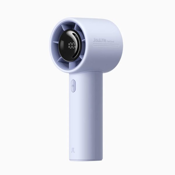 Jisulife Official Store Malaysia Life10S LED Display Portable Handheld Fan