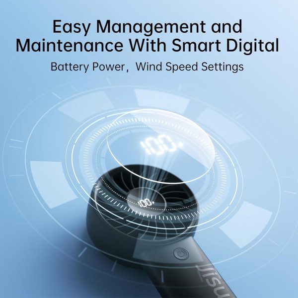 Jisulife Official Store Malaysia Life4 Portable Handheld Fan