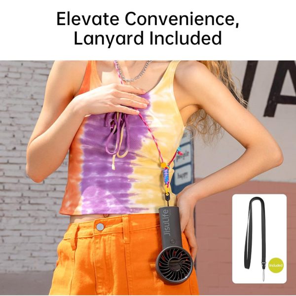 Jisulife Official Store Malaysia Life4 Portable Handheld Fan