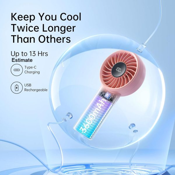 Jisulife Official Store Malaysia Life4 Portable Handheld Fan