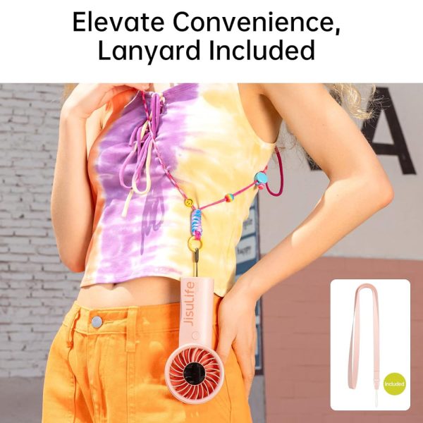Jisulife Official Store Malaysia Life4 Portable Handheld Fan