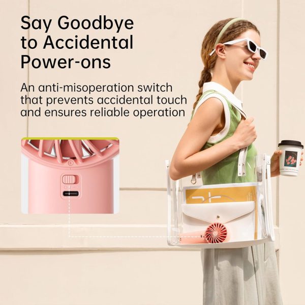 Jisulife Official Store Malaysia Life4 Portable Handheld Fan