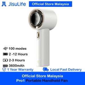 Jisulife Official Store Malaysia 100 Speed Portable Handheld Fan