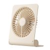 Jisulife Official Store Malaysia Portable Rechargable Mini Table Desk Fan