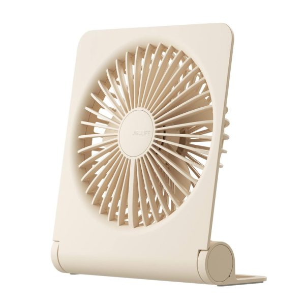 Jisulife Official Store Malaysia Portable Rechargable Mini Table Desk Fan