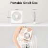 Jisulife Official Store Malaysia Portable Rechargable Mini Table Desk Fan