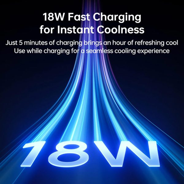 Jisulife Table Pro3 Oscillating Table Fan with Advanced Air Circulation System 5.6m/s Turbo Boost & 100-Speed Control