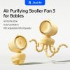 Jisulife Baby Fan3 Clip Version Octopus Version Portable Baby Stroller Fan Official Store Malaysia Same Day Delivery withi Kuala Lumpur