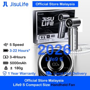 Jisulife Life9S LED compact size mini fan Official Store Malaysia